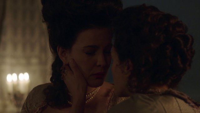 Sexiest Jessica Brown Findlay Scene in Harlots. Lesbian, breasts, sexy. 270391