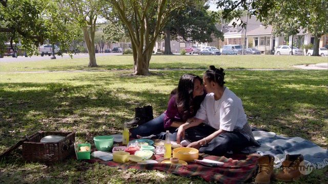 Sexiest Scenes of Quiet Ann from Claws. Lesbian, sexy, underwear. 260561