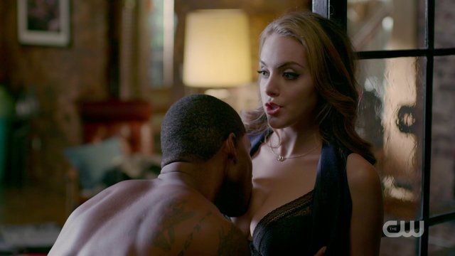 Dynasty's Sexiest Scenes with Elizabeth Gillies. Underwear, bikini, lesbian. 263040