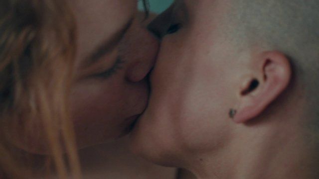 Malic White, Jessie Pinnick in Princess Cyd (2017) Bikini Breasts Lesbian Sexy Bikini Breasts 263601