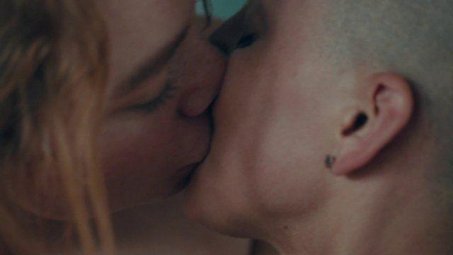 Malic White, Jessie Pinnick in Princess Cyd (2017) Bikini Breasts Lesbian Sexy Bikini Breasts 263601