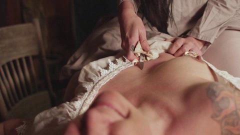 Brigid Macaulay Nude as Sadie McCormick. Right Breast, breasts. 265550