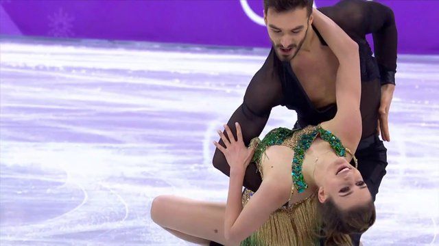 Gabriella Papadakis in PyeongChang 2018 Olympic Winter Games (2018) Left Nipslip Breasts Left Nipslip 265695
