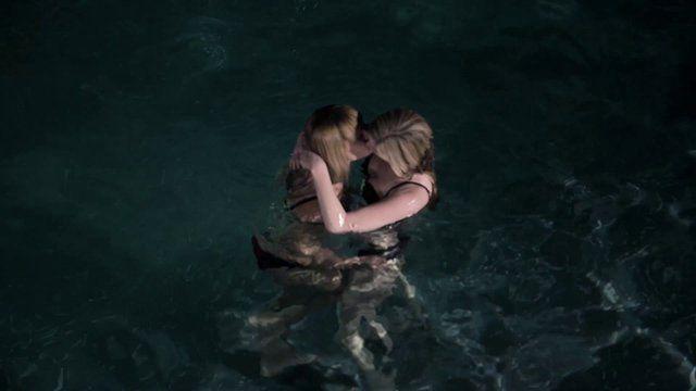 Hottest Amanda Rau Scene in Living Among Us. Bikini, Lesbian. 266420
