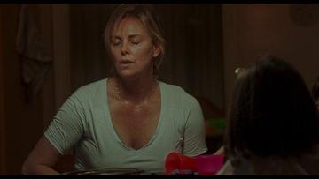 Charlize Theron in Tully (2018) Underwear Body Double Breasts 266946