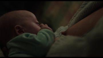 Charlize Theron in Tully (2018) Right Breast Body Double Breasts 266948