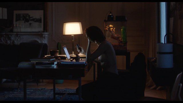 Marie-Sophie Ferdane Naked in I Am Not an Easy Man. Breasts, right breast, underwear. 267013