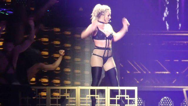 Britney Spears in Do Something (Live at The Theater at MGM National Harbor) (2018) Left Nipslip Sexy Breasts Left Nipslip 270110
