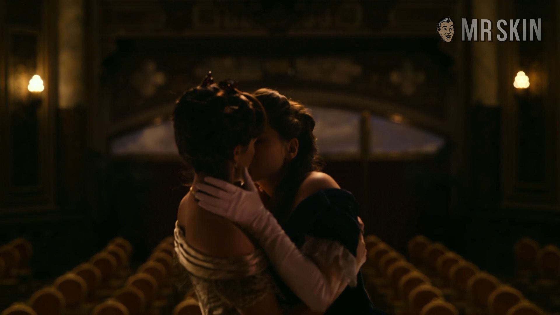 Hottest Ella Hunt Scene in Dickinson. Lesbian, sexy. 317948