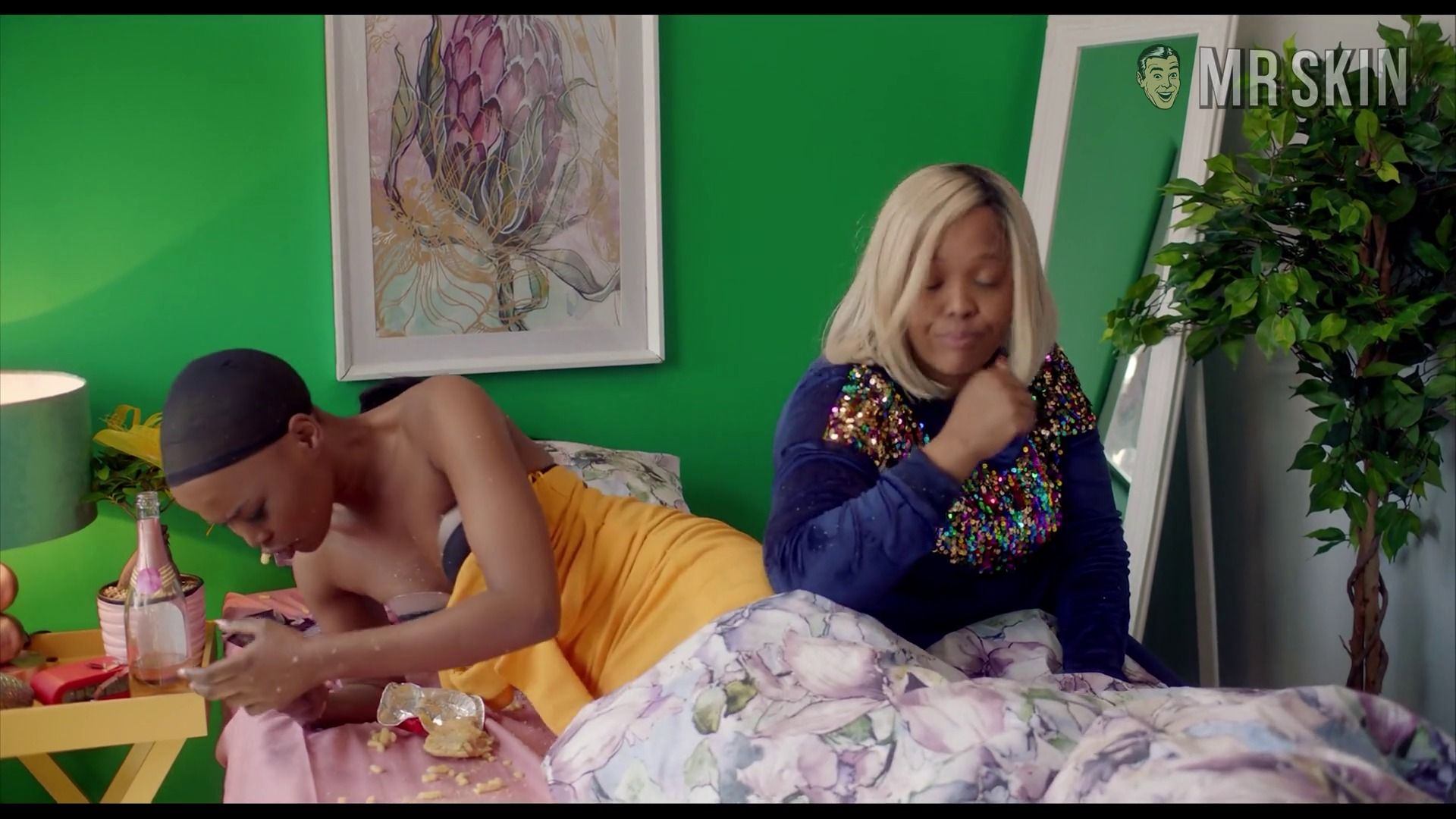 Hottest Fulu Moguvhani Scene in Seriously Single. Underwear. 309908