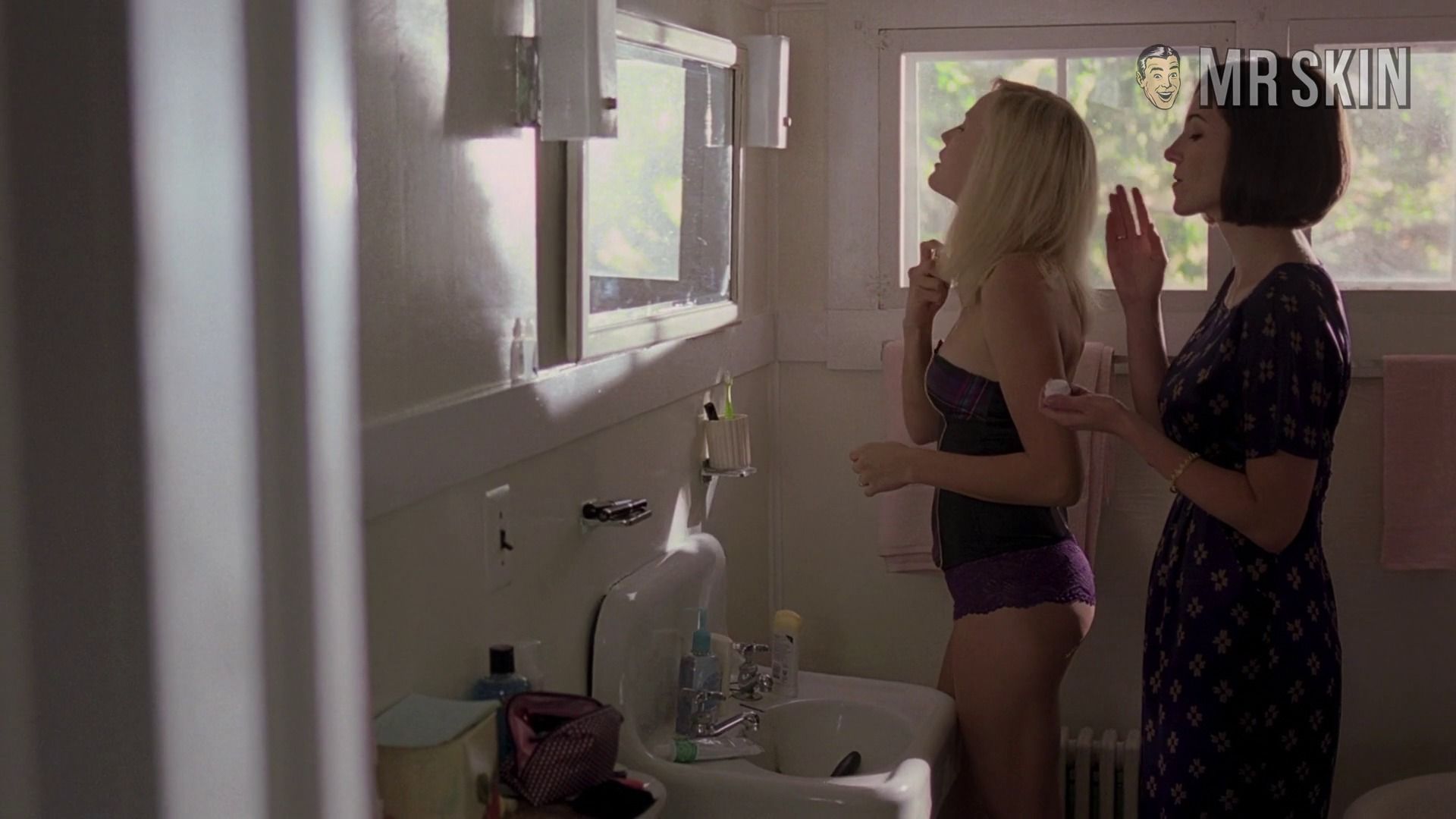 Hottest Malin Åkerman Scene in The Romantics. Underwear. 311678