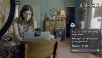 Alexandra Daddario in Songbird (2020) Sexy Sexy Thong 315689