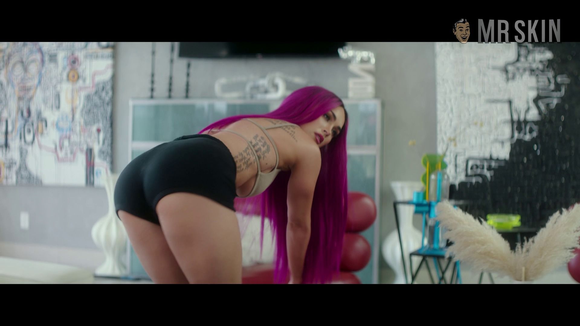 Good Mourning's Sexiest Scenes with Megan Fox. Sexy, underwear. 339348
