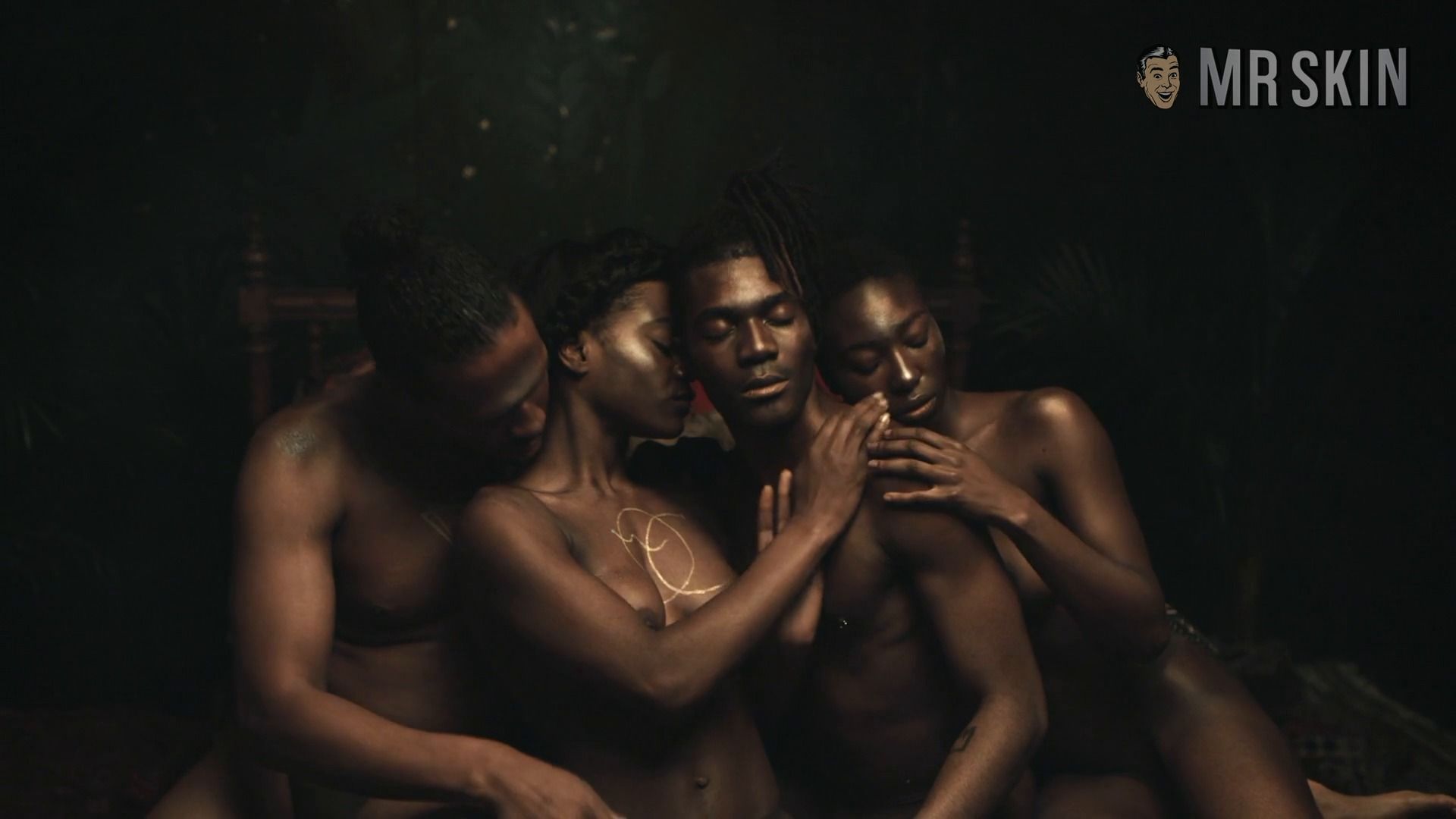 Nadia Balogou, Jade Elliot in Random Acts of Flyness (2018) Breasts Lesbian Sexy Underwear Breasts Lesbian 342529