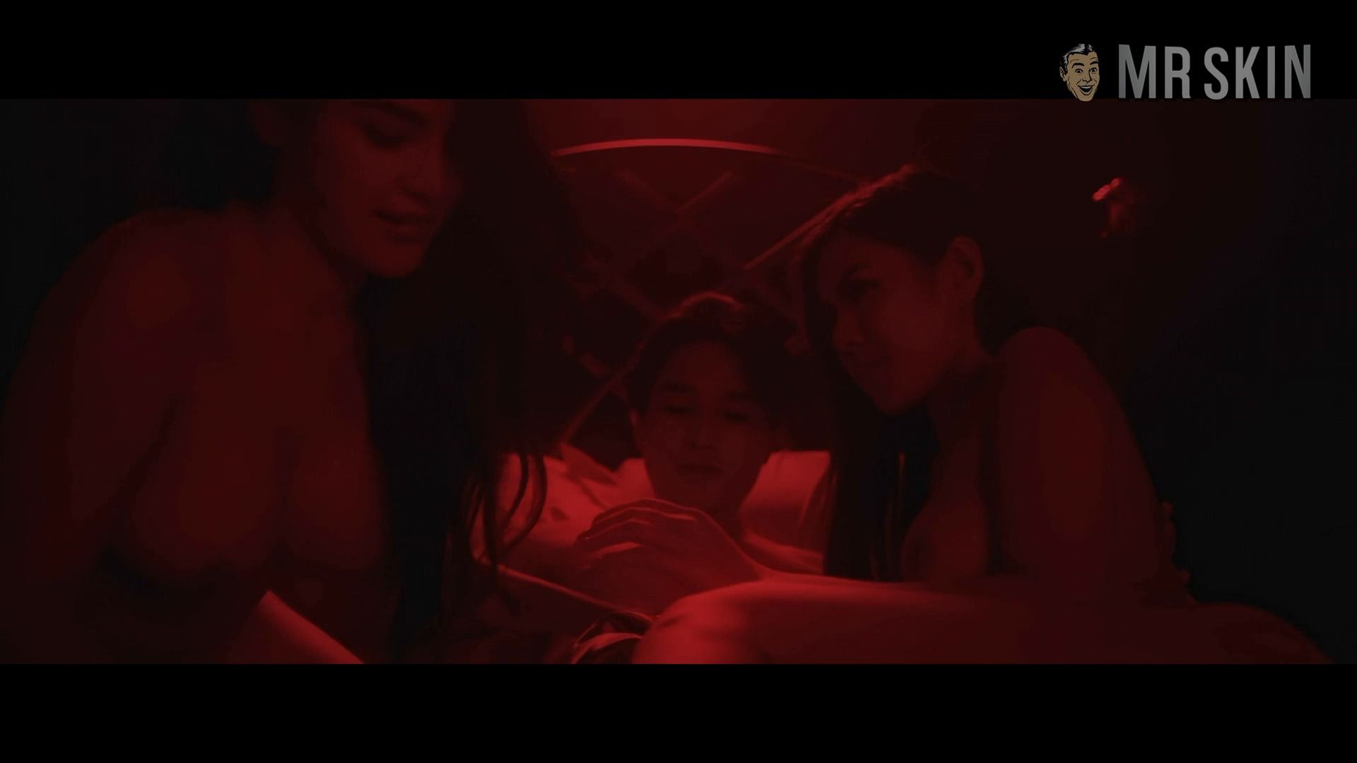 Aica Veloso, Amanda Avecilla in Scorpio Nights 3 (2022) Breasts Bush Full Frontal Full Nudity Lesbian Prosthetic Breasts Bush 344030