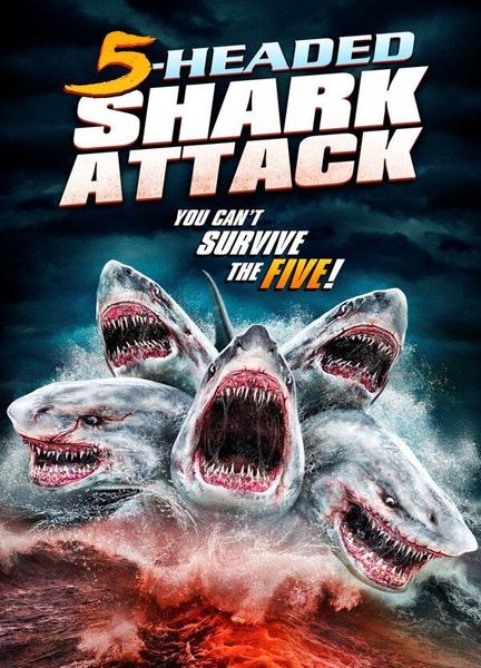 5 Headed Shark Attack Bikini Sexy 111411