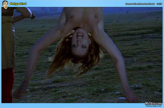 Helga Lin in Horror Rises from the Tomb (1973)