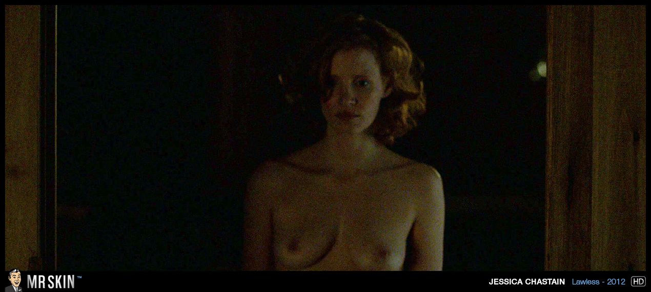 Jessica Chastain in Lawless