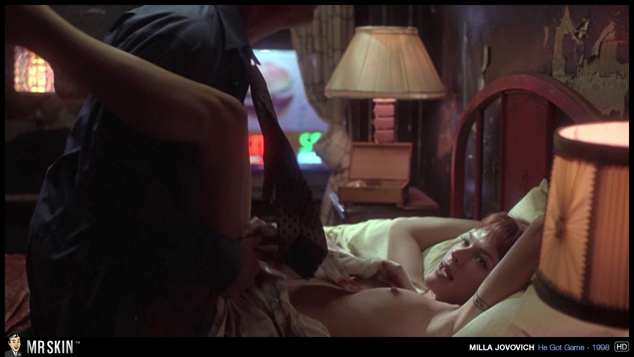 Milla Jovovich in He Got Game