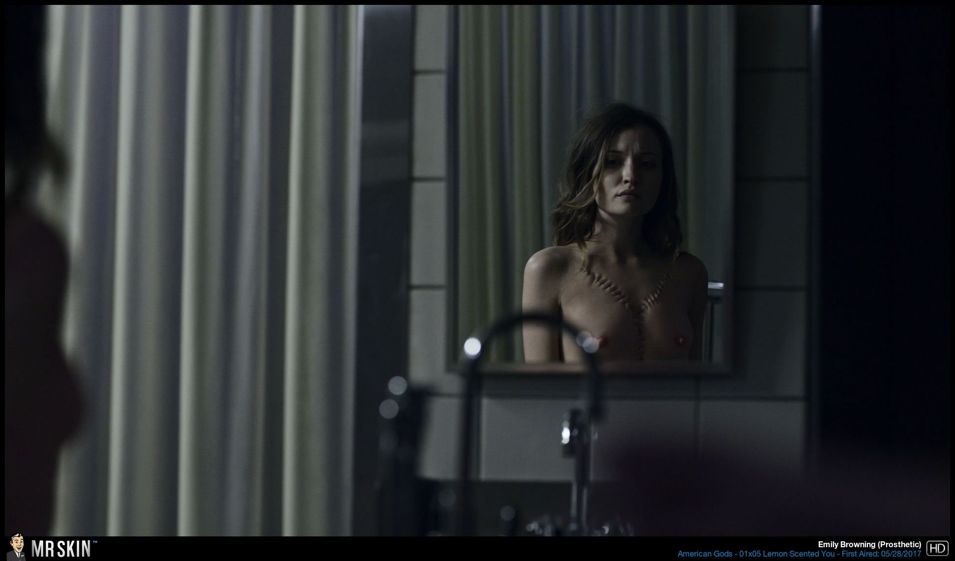 Emily Browning in American Gods