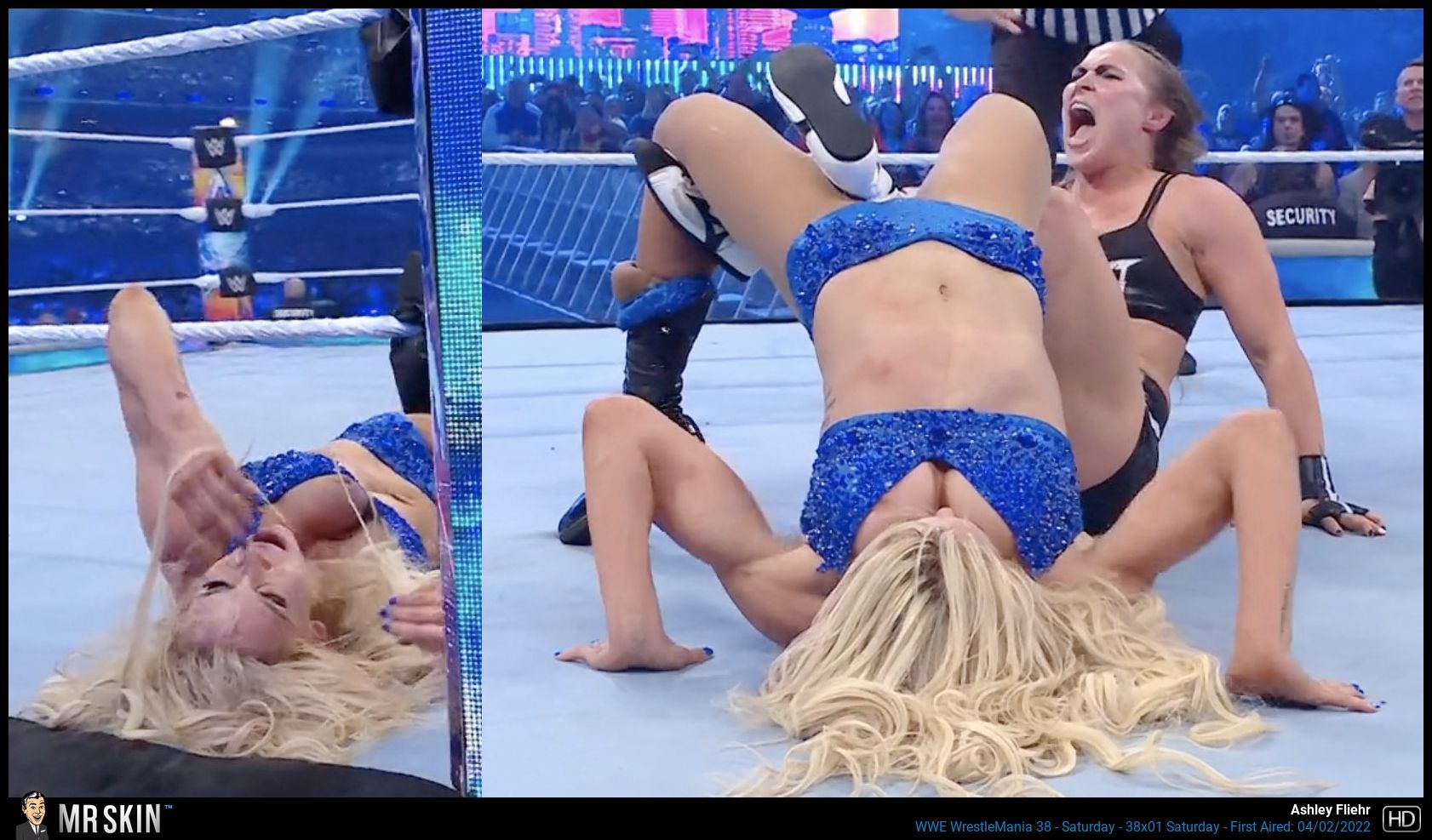 Ashley Fliehr in WWE WrestleMania 38 - Saturday