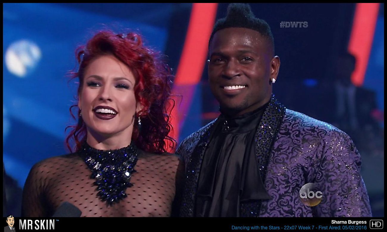 Sharna Burgess in Dancing with the Stars