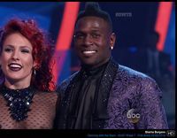 Sharna Burgess in Dancing with the Stars