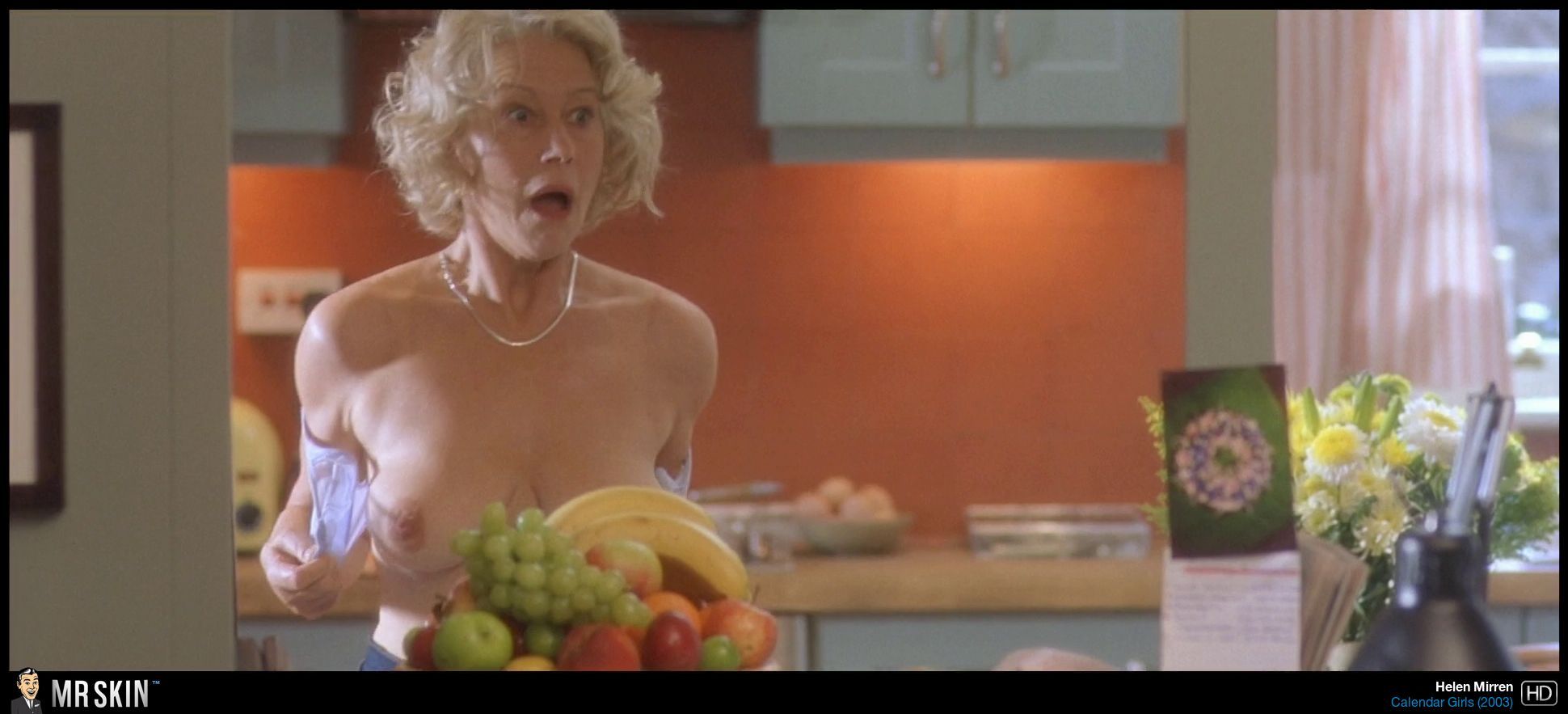 Helen Mirren in Calendar Girls