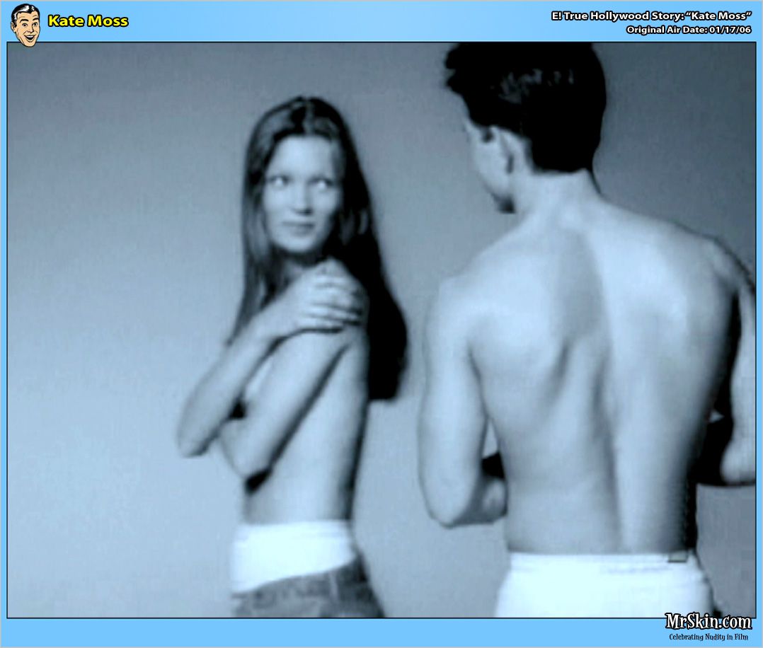 Kate Moss in E! True Hollywood Story